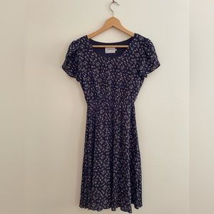 Yellowberry floral print short sleeve dress, extra small